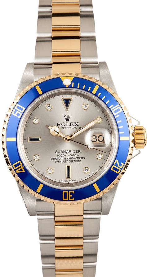 rolex submariner 16613 weight|rolex submariner serti dial price.